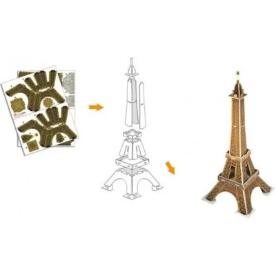 Пазл Cubic Fun 3D Ейфелева вежа міні (S3006h) Вінниця - фото 3