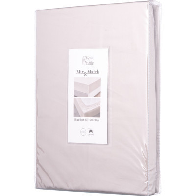 Простирадло Ardesto на резинці Mix&amp;Match сатин 160х200+30 см айворі (ART1620FSC) Вінниця - фото 6