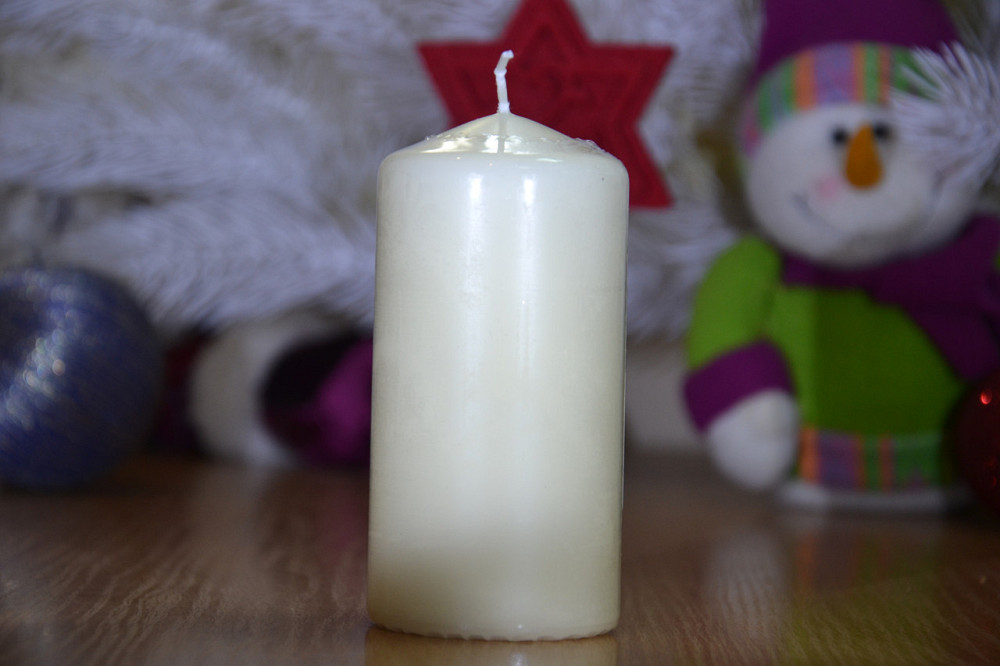 Свічка парафінова циліндрична Bispol AURA Candles Молоча (sw60/120-011) Луцк - изображение 7