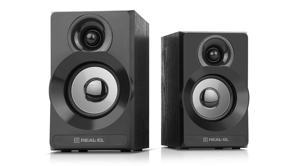 Акустична система REAL-EL S-217 Black Чорний Харьков - изображение 4