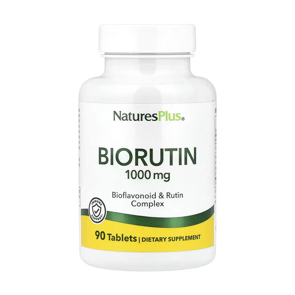 Биорутин Nature's Plus Biorutin 1000 мг 90 таблеток Луцк - изображение 1