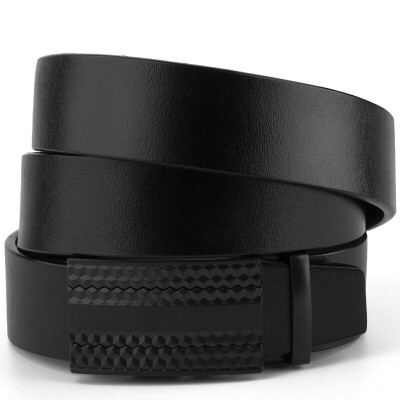 Ремінь Vintage Чоловічий з автоматичною пряжкою мозаїка Чорний (20299) Вінниця - фото 1