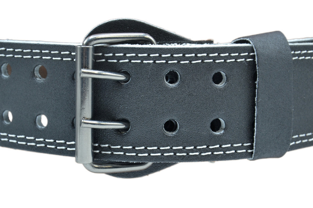 Пояс для важкої атлетики MadMax MFB-244 Sandwich шкіряний Black XXL Луцьк - фото 5