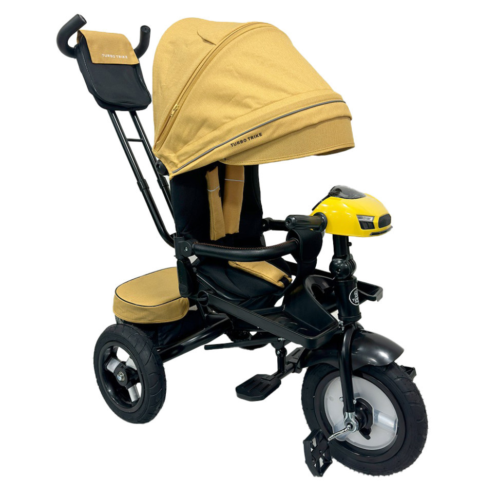 Дитячий триколісний велосипед MT 1007-10 жовтий Вінниця - фото 1