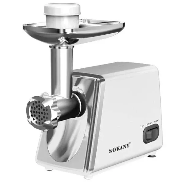 Електрична м'ясорубка SK-312 2500 Вт для швидкого подрібнення м'яса, фаршу та домашніх страв Одеса - фото 2