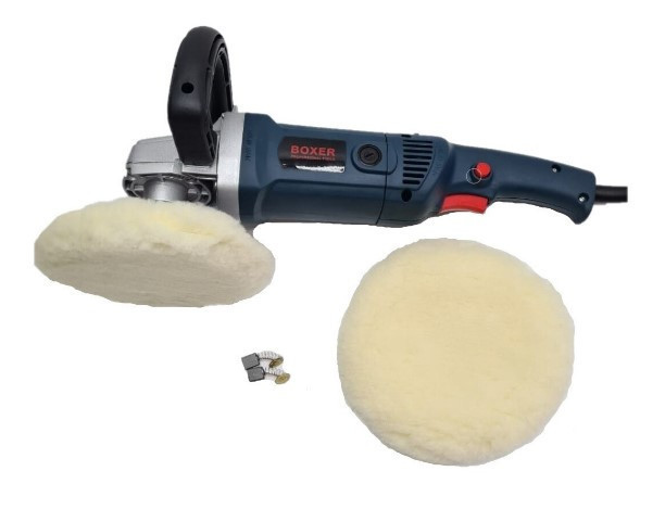 Поліровщик кузова BX-992 2350 Вт, 6 швидкостей, 180 мм, М14, антивібрація, з комплектом аксесуарів Одеса - фото 4