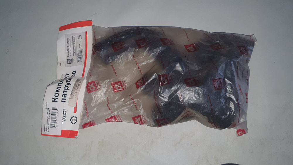 Патрубки радіатора Газель (дв 405). Комплект 5 шт. ДК. Харків - фото 1