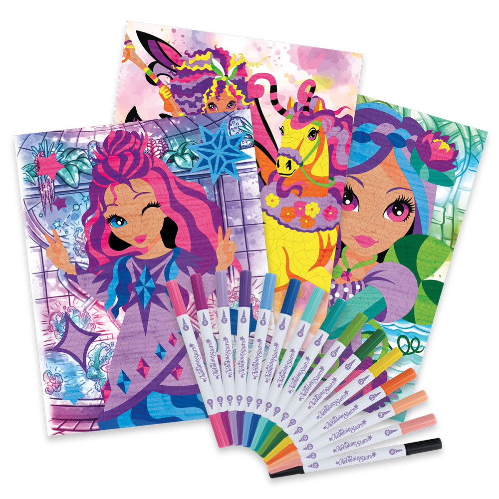 Набір для творчості Nebulous Stars - Розмальовка по номерах: Зіркові таємниці Дніпро - фото 3