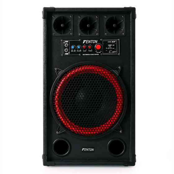 SPB-12 Active Passive Box Set 800 Вт 30 см НЧ-динамік USB/SD Bluetooth MP3 (Німеччина, читати опис) Рівне