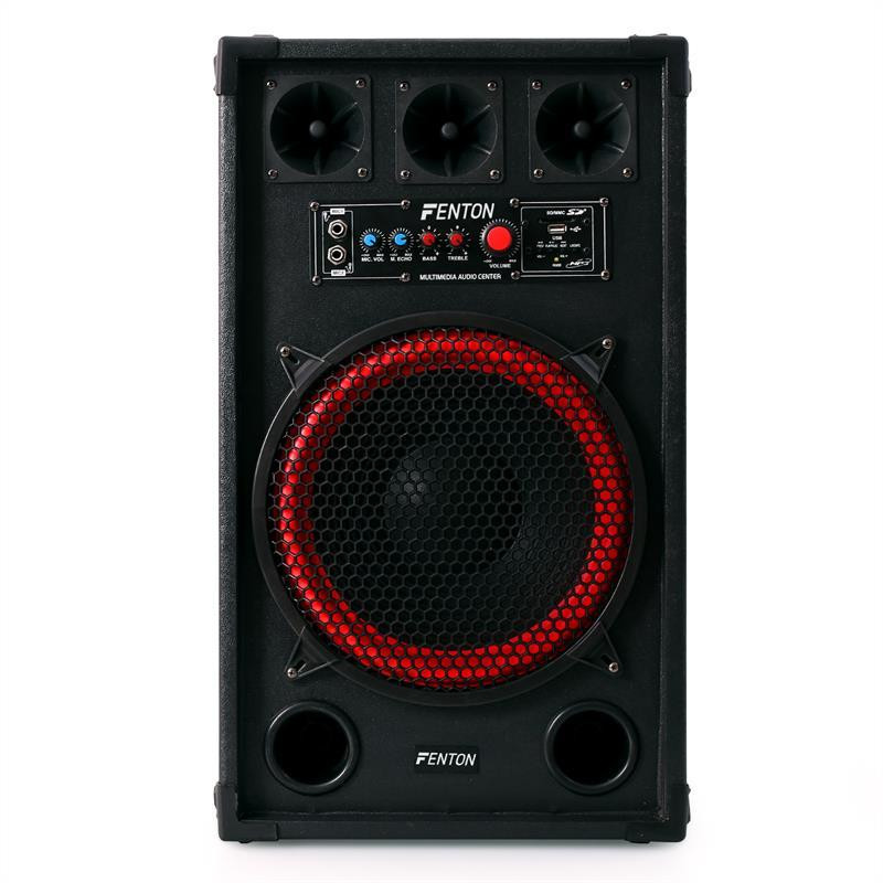 SPB-12 Active Passive Box Set 800 Вт 30 см НЧ-динамик USB/SD Bluetooth MP3 (Германия, читать описание) Ровно - изображение 4