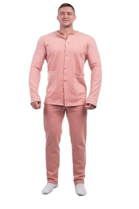 Піжама чоловіча Bono 704 950159 Бежевий, Білий, Рожевий, 48 Київ - фото 2