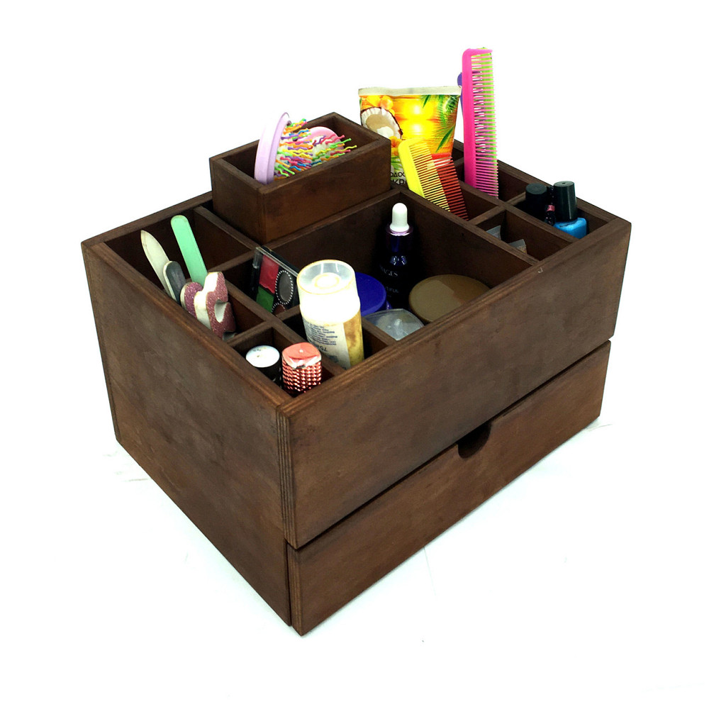 Органайзер для косметики "Афінаїда" капучино Миколаїв - фото 1