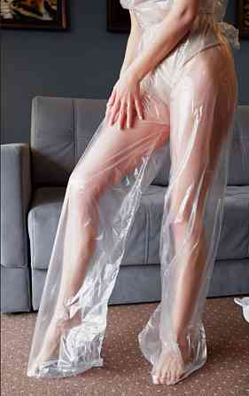 Летний антицеллюлитный набор Summer Anti-cellulite box+3 пары штанов для обертывания Reclaire cosmetics Киев