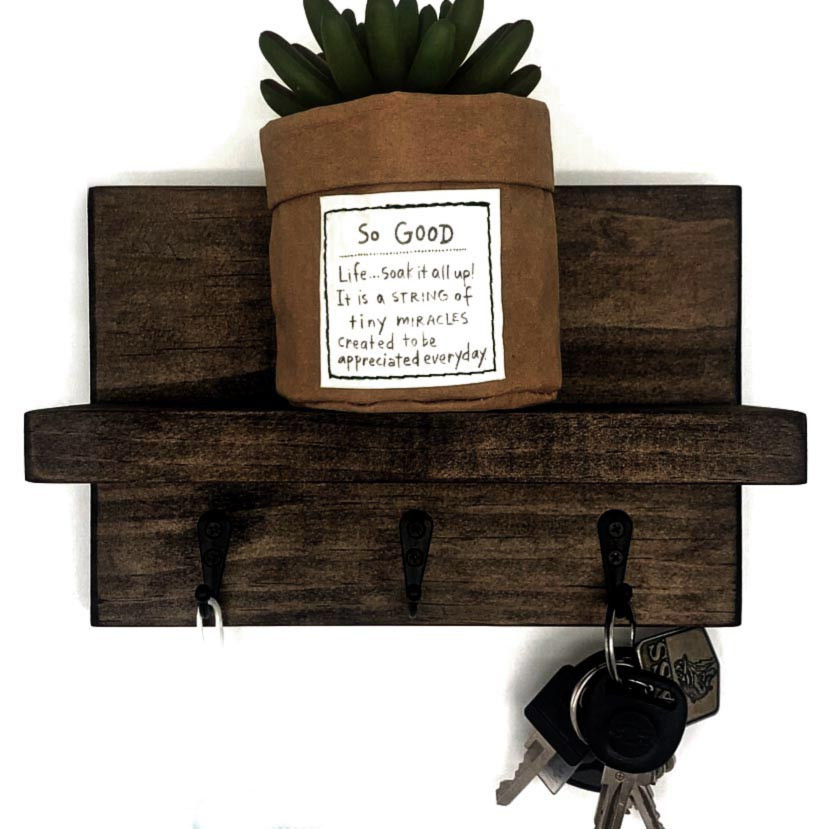 Ключница деревянная 