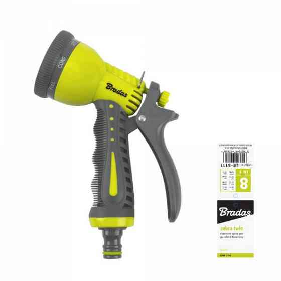 8-функціональний пістолет, LIME LINE, ZEBRA TWIN, LE-5111 Київ