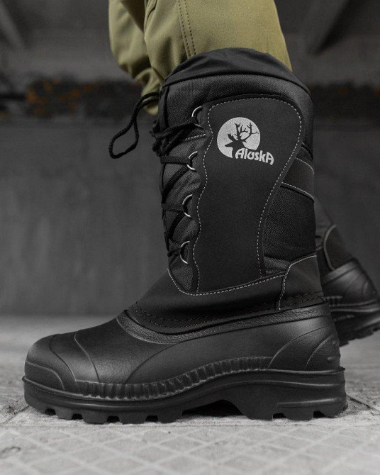 Теплые водонепроницаемые резиновые сапоги  ВТ6577 Одесса - изображение 1