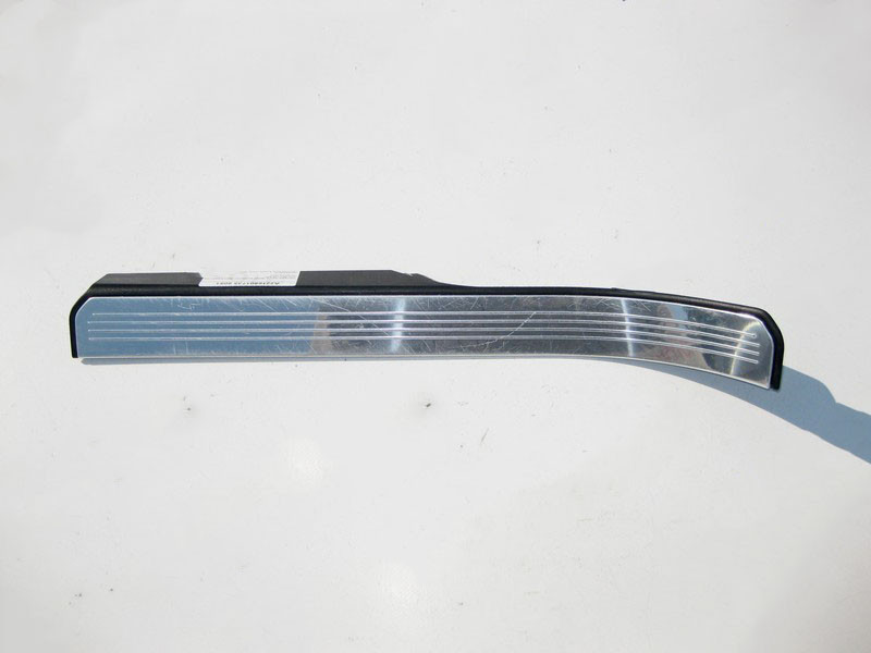 Mercedes-Benz  A2216801735 9051 Накладка порога чорна внутрішня задня ліва (потертий хром) S-Class W221 long Одеса - фото 1