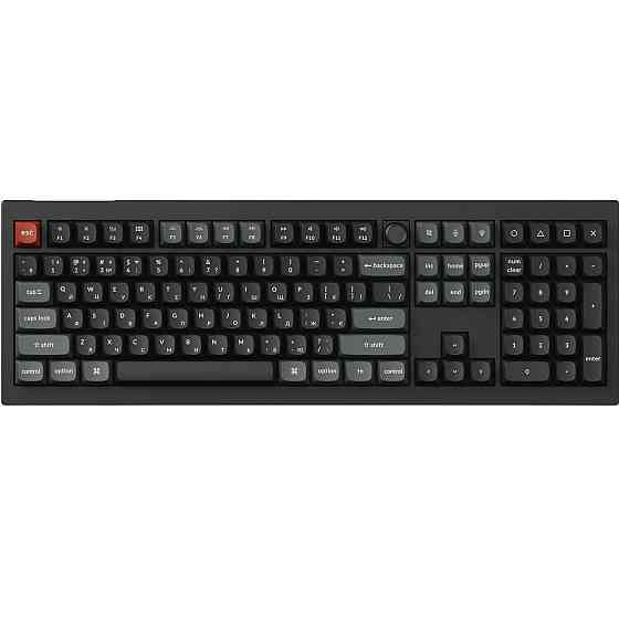 Клавіатура бездротова Keychron V6 Ultra Keychron Red Switch Black RGB (V6U-D1-UA) ( 22189 ) Харьков