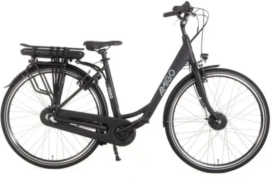 Велосипед Amigo E-Faro S1 Inch 50Cm Women 3Sp Rim Brakes Matte Black 28 Киев
