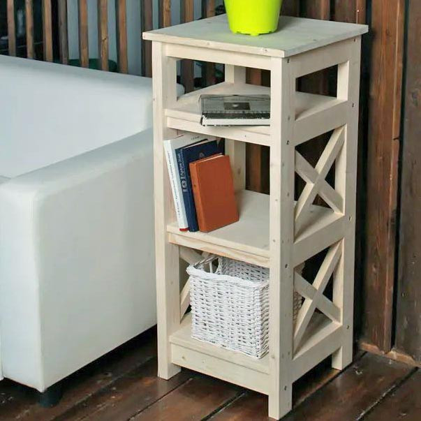 Етажерка для ванної "Грания 3" бланже Миколаїв - фото 3