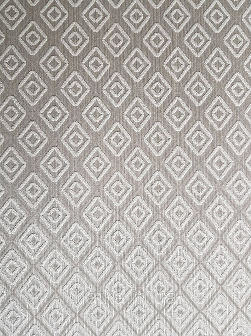 Шпалери текстильні еко 0.53х10.05 Rasch Textil Valentina класика фігури ромби структурні різні кольори Київ - фото 7