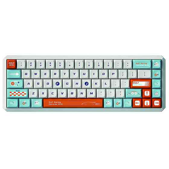 Клавіатура бездротова Motospeed Darmoshark K5 Gateron Silver Pro Custom (dmk5cgspro) Бежевий Харьков