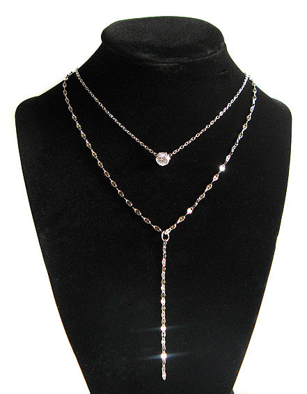 Ланцюжок подвійний на шию жіночий Київ - фото 1