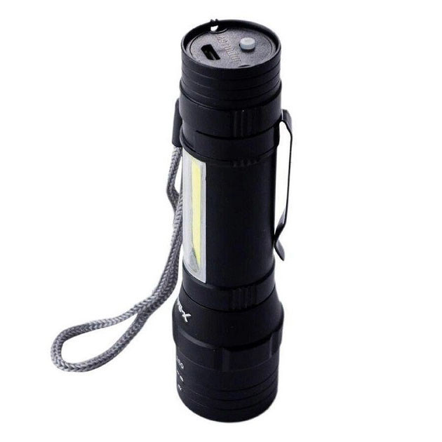 Тактичний ручний ліхтар для зсу Police, Потужний ліхтар із можливістю зарядки суперяскравий RK-31 Львів - фото 13