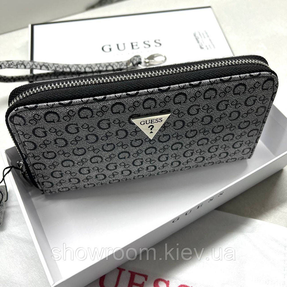 Жіночий гаманець на змійці (1211) сірий Київ - фото 4