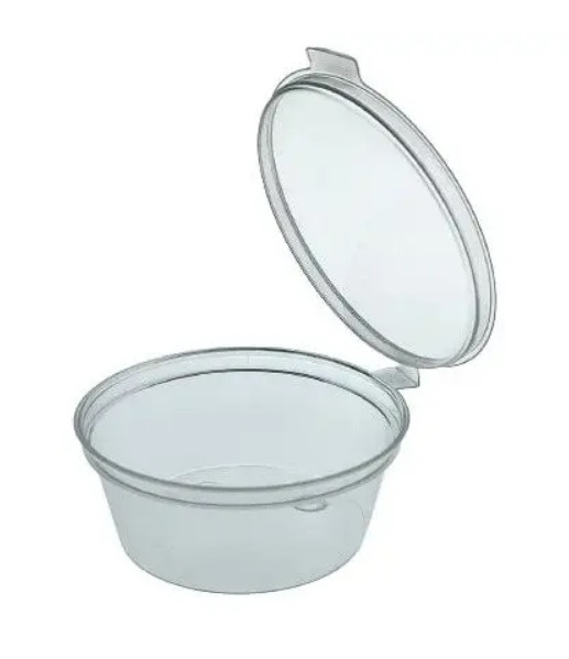 Соусница 50 мл с откидной крышкой, РР (50 шт) герметичная Павлоград - изображение 3