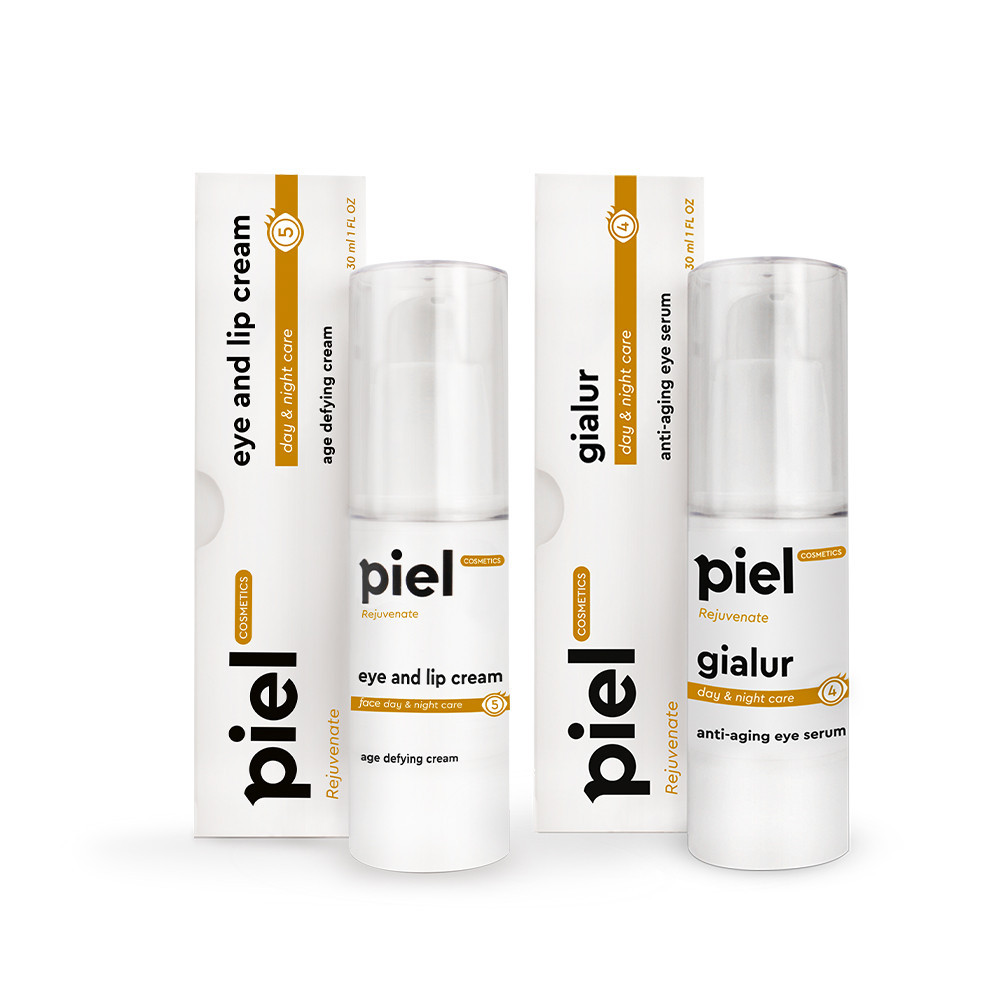 Комплекс для боротьби зі зморшками навколо очей REJUVENATE Piel, 30 мл + 30 мл Дніпро - фото 1