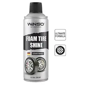 Чорніння для шин WINSO TYRE SHINE 450 мл — догляд і блиск для ваших шин Ковель