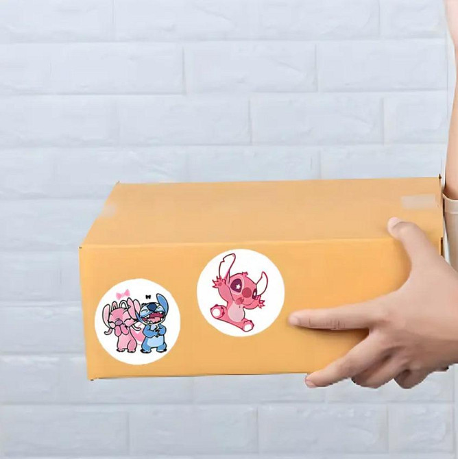 Набор виниловых наклеек (стикеров) Disney "Лило и Стич" (500шт. набор) стикербомбинг для телефона, н Київ - фото 2