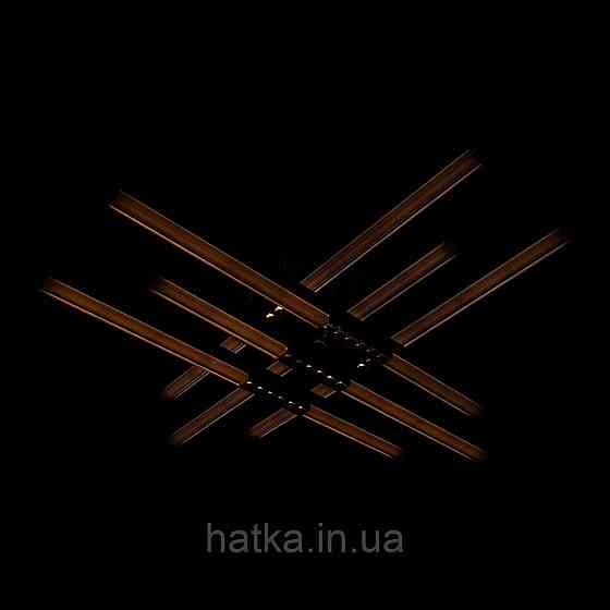 Люстра світлодіодна акрилова Sirius B YH836/6 WT+GD 78W Київ