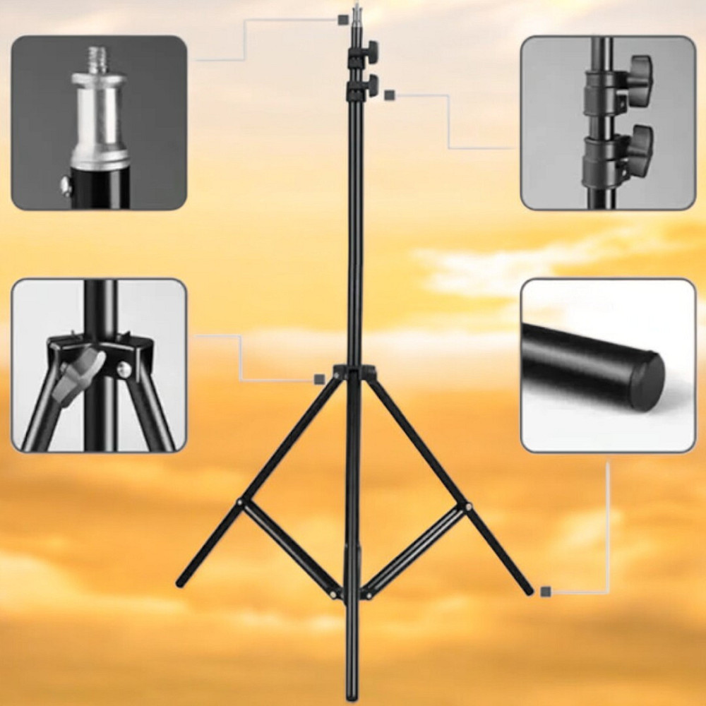 Універсальний Штатив TriPod тринога 2.1 Premium для кільцевої лампи 2м Одеса - фото 1