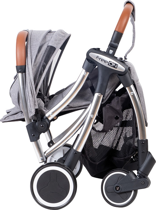 Коляска для дитини прогулянкова FreeON Nano, grey Київ - фото 3