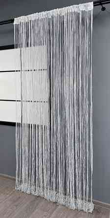 Шторы-нити Rovi Premium с люрексом Белый 300х300см 1 шт (61-114) Киев