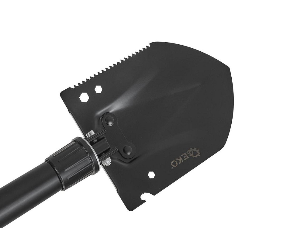 Лопата саперка "GeKo" складана тактична 5в1 15х21+ 37 см Київ - фото 3