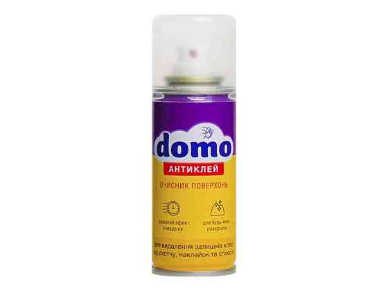 Очищувач Аниклей від скотчу, етикеток, сліди оливи, жиру, сажі DOMO 100мл ТМ XADO Київ