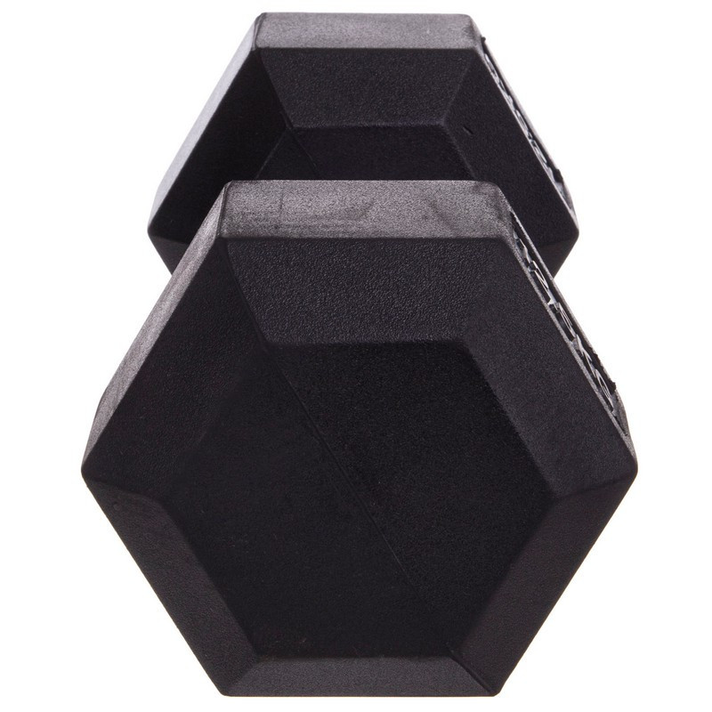 Гантель 12.5 кг цільна шестигранна SP-Planeta-8013-12_5 Київ - фото 3