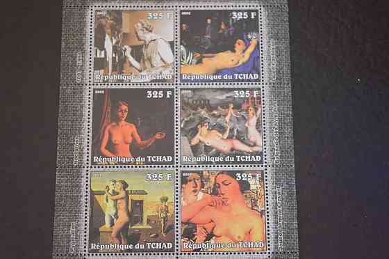 Чад. Искуство. Личности. Блок. 2002 рік (В-8) Полтава