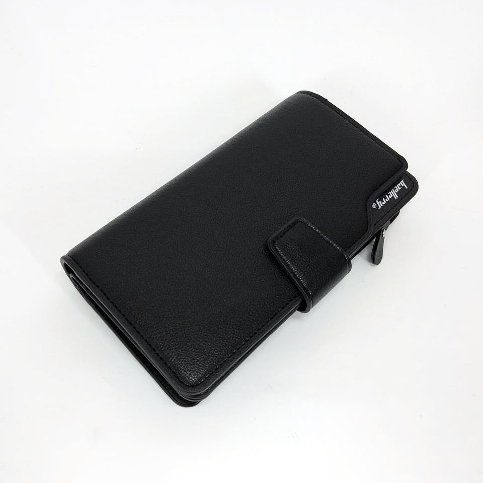 Вместительный кошелек горизонтальный, Кошелек портмоне на подарок мужчине, Кошельки клатчи мужские JI-16 Львов - изображение 3