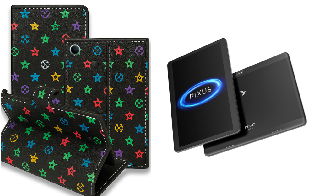 Книжка-трансформер для планшета Pixus Ride 3G 9.6, Ride 4G Pro 9.6, колір Black Lyi Black Київ - фото 1
