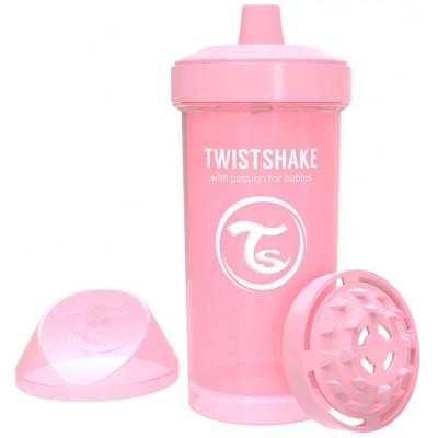 Поїльник-непроливайка Twistshake 360 мл 78279 світло-рожева (69893) Вінниця - фото 2