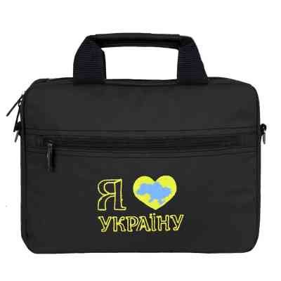 Сумка для ноутбука Porto 12'' PN12 LoveUkraine Black (PN12BK_LoveUkr) Вінниця