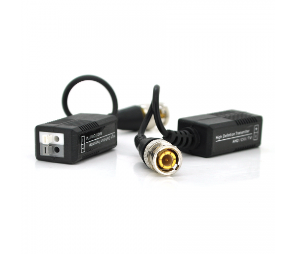 Пассивный приемопередатчик видеосигнала Merlion AHD/CVI/TVI, 720P/1080P - 300/200 метров, под зажим  Полтава - фото 1