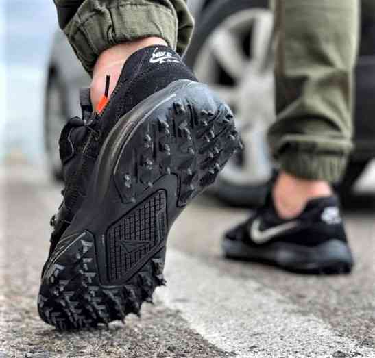 Кроссовки Nike Черные Мужские Найк (размеры: 41,42,43,44,45) Видео Обзор Днепр