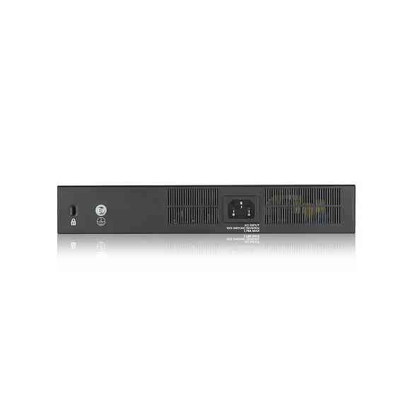 Комутатор ZYXEL GS1920-8HPV2 (GS1920-8HPV2-EU0101F) (8xGE PoE+, 2xGE/SFP, Max PoE 130W, Smart, NebulaFlex) Так Харків
