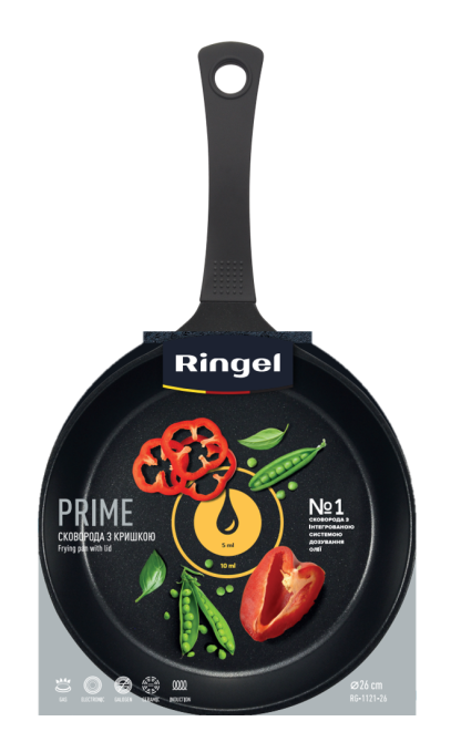Сковорода Ringel Prime 26 см (6398404) Киев - изображение 5