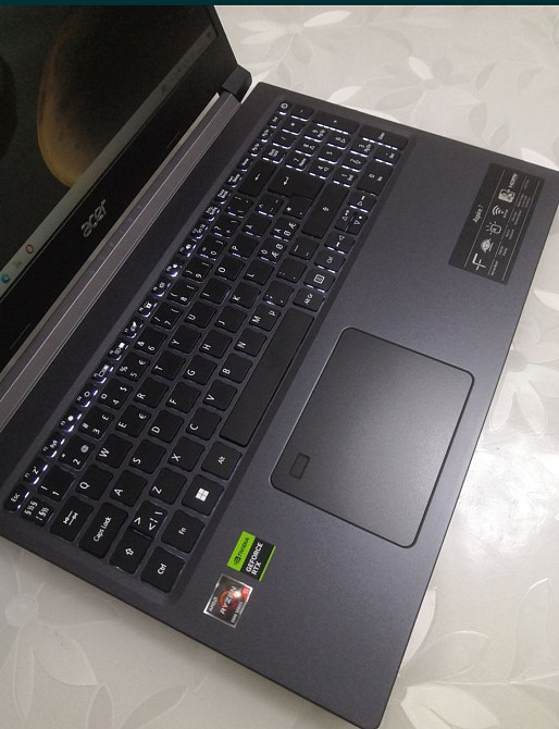 Новый Ноутбук: ASER Aspire 7/144Hz./ RTX3050/ Ryzen 5x12CPU/ RAM16GB./ SSD512Gb Киев - изображение 6